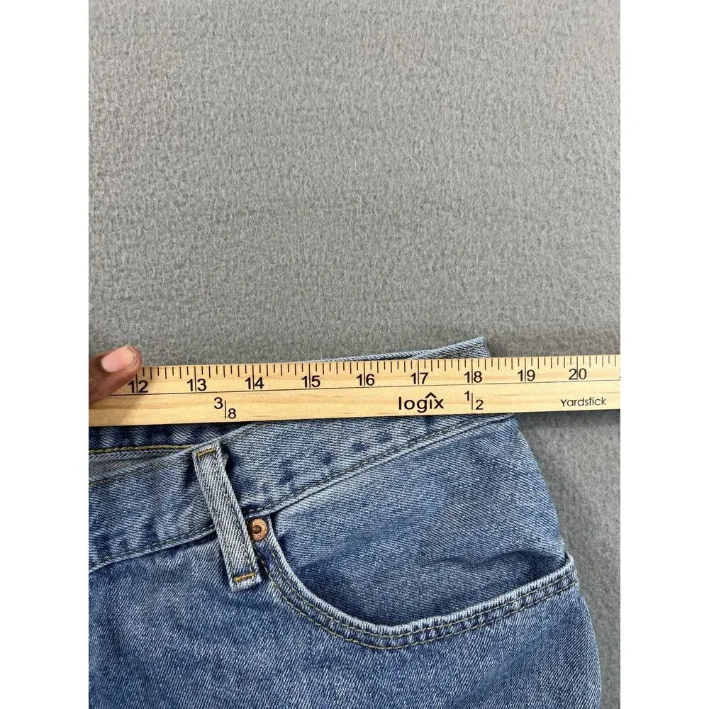 Levi's 505 Men's Relaxed Fit Jeans Stonewash Blue Size 40x30 Classic Style